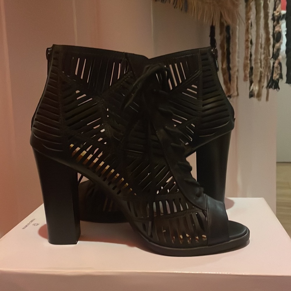 Mix No.6 black Heeled Boots